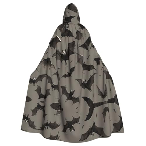 Halloween-Fledermaus-Umhang für Erwachsene, Kapuzenumhang für Damen und Herren, Halloween-Kostüme, Weihnachten, Cosplay Halloween-Fledermaus-Umhang für Erwachsene, Kapuzenumhang für Damen und Herren, Halloween-Kostüme, Weihnachten, Cosplay von HGFVY