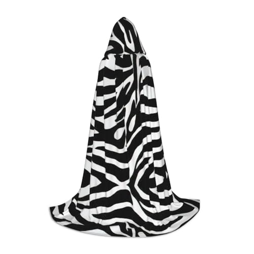 Halloween-Kapuzenumhang mit Zebramuster, Karneval, Kapuzenumhang, Halloween-Kostüme, Weihnachten, Cosplay Halloween-Kapuzenumhang mit Zebramuster, Karneval, Kapuzenumhang, Halloween-Kostüme, Weihnachten, Cosplay von HGFVY