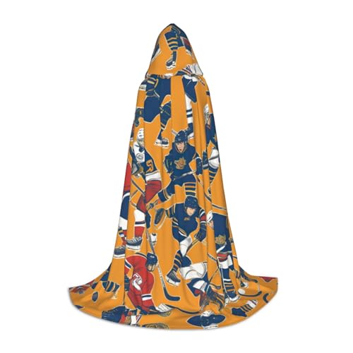 Hockey-Halloween-Kapuzenumhang, Kostüm, Karneval, Kapuzenumhang, Halloween-Kostüme, Weihnachten, Cosplay von HGFVY