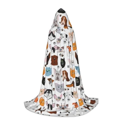 Katzen- und Hunde-Beagler-Kostüm, Halloween-Kapuzenumhang, Karneval, Kapuzenumhang, Halloween-Kostüme, Weihnachten, Cosplay Katzen- und Hunde-Beagler-Kostüm, Halloween-Kapuzenumhang, Karneval, Kapuzenumhang, Halloween-Kostüme, Weihnachten, Cosplay von HGFVY