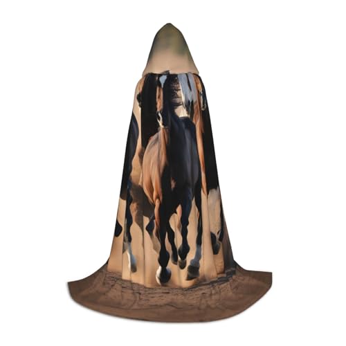 Laufende Pferde Halloween Kapuzenumhang Kostüm Karneval Kapuzenumhang Halloween Kostüme Weihnachten Cosplay Laufende Pferde Halloween Kapuzenumhang Kostüm Karneval Kapuzenumhang Halloween Kostüme Weihnachten Cosplay von HGFVY