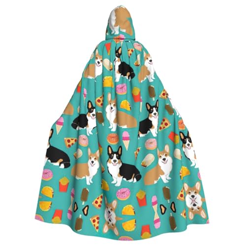 Niedlicher Corgi-Umhang für Erwachsene, Kapuzenumhang für Damen und Herren, Halloween-Kostüme, Weihnachten, Cosplay Niedlicher Corgi-Umhang für Erwachsene, Kapuzenumhang für Damen und Herren, Halloween-Kostüme, Weihnachten, Cosplay von HGFVY