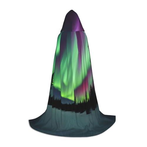 Northern Lights Painting Halloween Hooded Cape Costume Carnivals,Hooded Cloak Halloween Costumes Christmas Cosplay Northern Lights Painting Halloween Hooded Cape Costume Carnivals,Hooded Cloak Halloween Costumes Christmas Cosplay von HGFVY