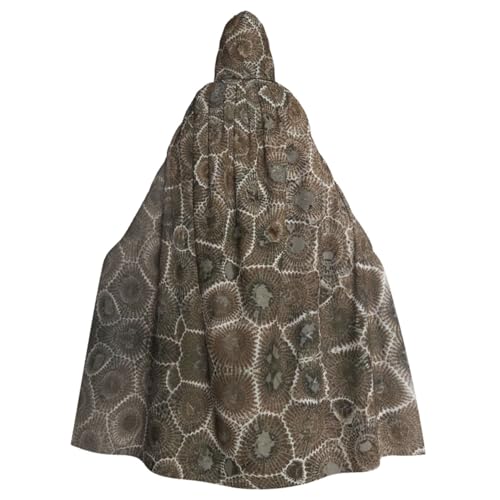 Petoskey Steinumhang für Erwachsene, Kapuzenumhang für Damen und Herren, Halloween-Kostüme, Weihnachten, Cosplay von HGFVY