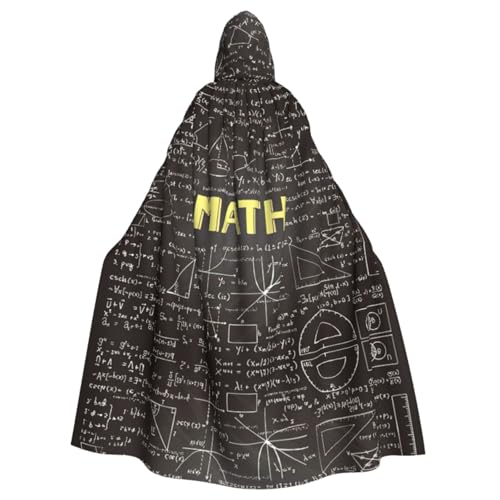 Schulumhang mit Kapuze für Erwachsene, für Damen und Herren, Halloween-Kostüme, Weihnachten, Cosplay von HGFVY