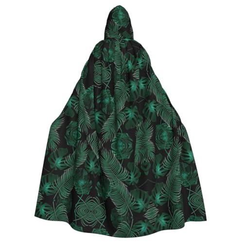 Umhang mit Bananenblatt-Motiv, für Erwachsene, mit Kapuze, für Damen und Herren, Halloween-Kostüme, Weihnachten, Cosplay Umhang mit Bananenblatt-Motiv, für Erwachsene, mit Kapuze, für Damen und Herren, Halloween-Kostüme, Weihnachten, Cosplay von HGFVY
