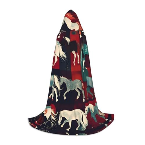 Verschiedene Arten von Pferden, Halloween-Kapuzenumhang, Kostüm, Karneval, Kapuzenumhang, Halloween-Kostüme, Weihnachten, Cosplay Verschiedene Arten von Pferden, Halloween-Kapuzenumhang, Kostüm, Karneval, Kapuzenumhang, Halloween-Kostüme, Weihnachten, Cosplay von HGFVY