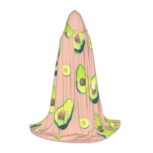 Viele Avocado-Bilder, Halloween-Kapuzenumhang, Kostüm, Karneval, Kapuzenumhang, Halloween-Kostüme, Weihnachten, Cosplay von HGFVY