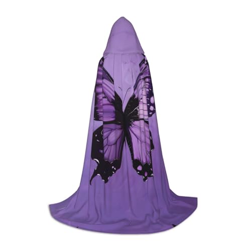 Violetter Schmetterlings-Umhang für Halloween, Karneval, Kapuzenumhang, Halloween-Kostüme, Weihnachten, Cosplay Violetter Schmetterlings-Umhang für Halloween, Karneval, Kapuzenumhang, Halloween-Kostüme, Weihnachten, Cosplay von HGFVY