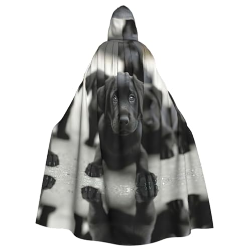 Welpen-Hundeumhang für Erwachsene, Kapuzenumhang für Damen und Herren, Halloween-Kostüme, Weihnachten, Cosplay von HGFVY