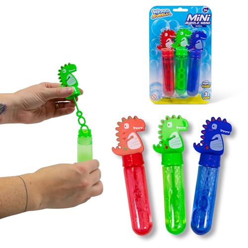 Dinosaurier-Mini-Blasenstäbe, 3 Stück Dinosaurier-Mini-Blasenstäbe, 3 Stück von HGL