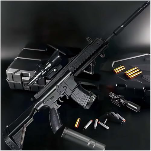 M416 Scharfschützengewehr Dual Modus Soft Bullet Wasserball Toy Gun mit verstellbare Lupe Sniper Gewehr Langstreckenschießen Blaster Pistole Für Kinder Geburtstagsgeschenke Outdoor Spiel M416 Scharfschützengewehr Dual Modus Soft Bullet Wasserball Toy Gun mit verstellbare Lupe Sniper Gewehr Langstreckenschießen Blaster Pistole Für Kinder Geburtstagsgeschenke Outdoor Spiel von HGMMFZ