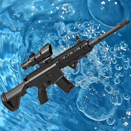 M416 Sturmgewehr Dual-Modus Soft Bullet Wasserball spielzeugpistolen Verstellbares Teleskop Langstreckenschießen Spielzeug Gewehr Für Kinder ab 6 Jahren, Outdoor Toy Gun M416 Sturmgewehr Dual-Modus Soft Bullet Wasserball spielzeugpistolen Verstellbares Teleskop Langstreckenschießen Spielzeug Gewehr Für Kinder ab 6 Jahren, Outdoor Toy Gun von HGMMFZ