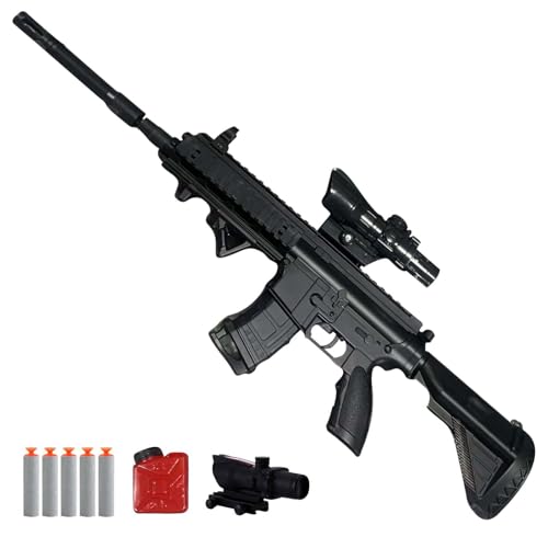 Spielzeug Sniper Gewehr M416 Wasserball Schaumstoff Dual Mode Blaster Pistole Verstellbare Lupe Toy Gun Geeignet als Urlaubs- und Belohnungsgeschenk für Kinder und Jugendliche Spielzeug Sniper Gewehr M416 Wasserball Schaumstoff Dual Mode Blaster Pistole Verstellbare Lupe Toy Gun Geeignet als Urlaubs- und Belohnungsgeschenk für Kinder und Jugendliche von HGMMFZ