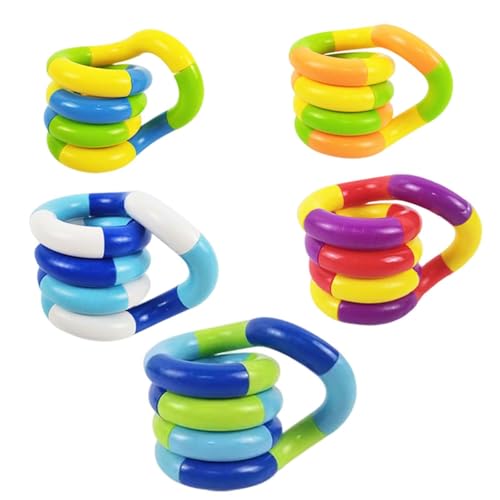HGNUT 5 Stück Fidget Spielzeug, Silent Twisted Toys Zur Linderung Von Stress Und Stimulation Von Erwachsenen Mit Sensorischer Reizung Zur Verbesserung Von Fokus Und Konzentration HGNUT 5 Stück Fidget Spielzeug, Silent Twisted Toys Zur Linderung Von Stress Und Stimulation Von Erwachsenen Mit Sensorischer Reizung Zur Verbesserung Von Fokus Und Konzentration von HGNUT