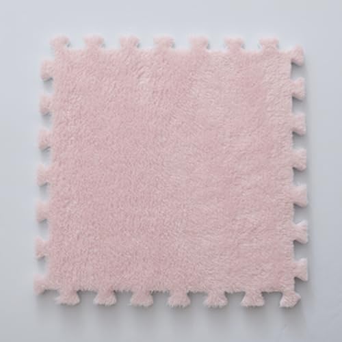 HGOuhKPlüsch-Puzzle-Schaum-Bodenmatte Quadratisches Plüschschaum-Bodenkissen, waschbar, ineinandergreifendes quadratisches Bodenkissen, weiche Plüsch-Puzzle-Teppiche Ineinandergreifende Teppichfliesen HGOuhKPlüsch-Puzzle-Schaum-Bodenmatte Quadratisches Plüschschaum-Bodenkissen, waschbar, ineinandergreifendes quadratisches Bodenkissen, weiche Plüsch-Puzzle-Teppiche Ineinandergreifende Teppichfliesen von HGOuhK