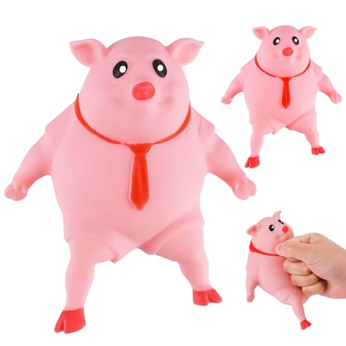 HGRGHH 2 Stück Stress Schwein, Schwein Quetsch Spielzeug, Kreatives Anti Stress Schwein Geschenke, Squishy Squeeze Spielzeug, Piggy Squeeze Toy, Anti Stress Spielzeug für Kinder Erwachsener HGRGHH 2 Stück Stress Schwein, Schwein Quetsch Spielzeug, Kreatives Anti Stress Schwein Geschenke, Squishy Squeeze Spielzeug, Piggy Squeeze Toy, Anti Stress Spielzeug für Kinder Erwachsener von HGRGHH
