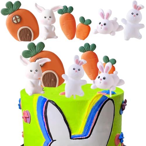 HGSHUO Tortendeko Hase Kuchen Deko Geburtstag Cake Topper Ostern Torte Deko Karotte Cupcake Topper Kindergeburtstag Kuchendeko Osterdeko Geburtstagsdeko Party HGSHUO Tortendeko Hase Kuchen Deko Geburtstag Cake Topper Ostern Torte Deko Karotte Cupcake Topper Kindergeburtstag Kuchendeko Osterdeko Geburtstagsdeko Party von HGSHUO