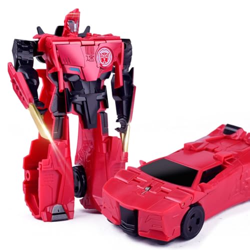 HGSHUO Transformator Spielzeug Rennwagen Roboterspielzeug Zwei-In-Eins Transform Roboter Spielzeug Auto Figuren Geschenk für Jungen Kinder ab 6 7 8 9 10 Jahre Halloween Weihnachten HGSHUO Transformator Spielzeug Rennwagen Roboterspielzeug Zwei-In-Eins Transform Roboter Spielzeug Auto Figuren Geschenk für Jungen Kinder ab 6 7 8 9 10 Jahre Halloween Weihnachten von HGSHUO
