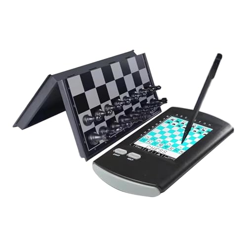 Handheld Elektronisches Schachbrett Elektronisches Schachbrettspiel Mit Stift Großem LCD-Display KI-Schach Up Intelligentes Elektronisches Schachset für Erwachsene Kinder Handheld Elektronisches Schachbrett Elektronisches Schachbrettspiel Mit Stift Großem LCD-Display KI-Schach Up Intelligentes Elektronisches Schachset für Erwachsene Kinder von HGSTM