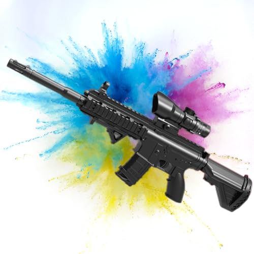 M416 spielzeugpistolen für Kinder Dual-Modus Soft Bullet Wasserbombe mit verstellbare Lupe Toy Gun Langstreckenschießen Manueller Neujahrs-Geburtstagsgeschenke Outdoor-Spiel Spielzeug Gewehr M416 spielzeugpistolen für Kinder Dual-Modus Soft Bullet Wasserbombe mit verstellbare Lupe Toy Gun Langstreckenschießen Manueller Neujahrs-Geburtstagsgeschenke Outdoor-Spiel Spielzeug Gewehr von HGWJPZ