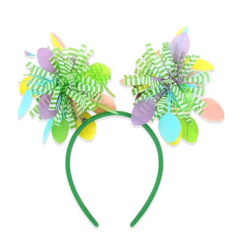 HGWOPGASD Hasenohren Stirnband Osterdekorationen Osterhasenohren Kaninchen Stirnband Geschenk für Erwachsene und Kinder A02 von HGWOPGASD