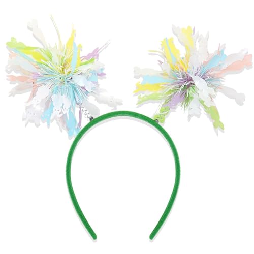 HGWOPGASD Hasenohren Stirnband Osterdekorationen Osterhasenohren Kaninchen Stirnband Geschenk für Erwachsene und Kinder A03 von HGWOPGASD