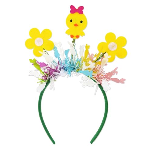 HGWOPGASD Hasenohren Stirnband Osterdekorationen Osterhasenohren Kaninchen Stirnband Geschenk für Erwachsene und Kinder A07 von HGWOPGASD