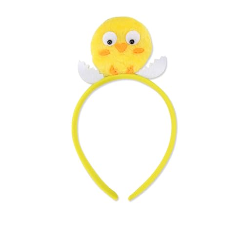 HGWOPGASD Hasenohren Stirnband Osterdekorationen Osterhasenohren Kaninchen Stirnband Geschenk für Erwachsene und Kinder A27 von HGWOPGASD