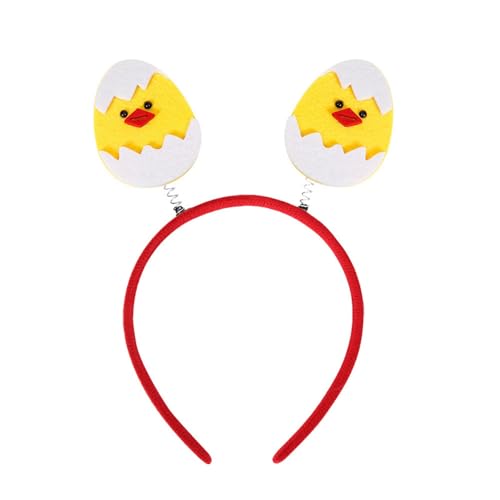 HGWOPGASD Hasenohren Stirnband Osterdekorationen Osterhasenohren Kaninchen Stirnband Geschenk für Erwachsene und Kinder A39 von HGWOPGASD
