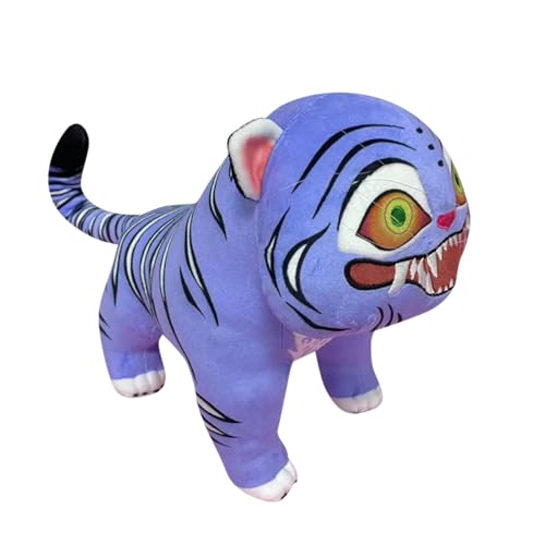 HGWOPGASD Kpop Demon Hunters Lila Tiger Plüschtier Niedliches Plüschtier Kreatives Geschenk für Kinder C01 HGWOPGASD Kpop Demon Hunters Lila Tiger Plüschtier Niedliches Plüschtier Kreatives Geschenk für Kinder C01 von HGWOPGASD