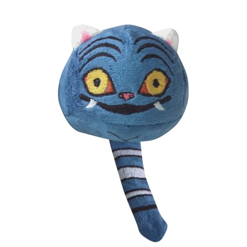 HGWOPGASD Kpop Demon Hunters Lila Tiger Plüschtier Niedliches Plüschtier Kreatives Geschenk für Kinder C03 von HGWOPGASD