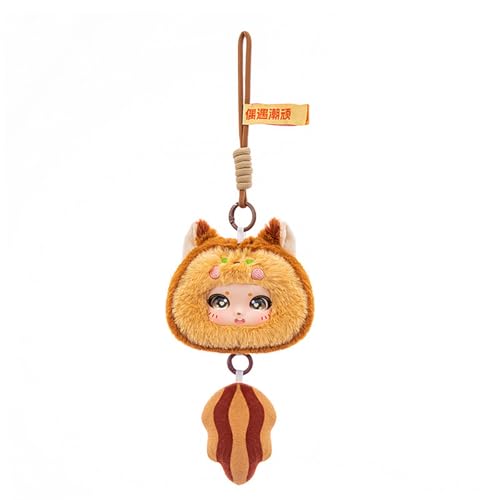 HGWOPGASD Nommi Loveliness Never Ends Kawaii Plüsch Hängeornamente Nommi Plüschfiguren Sammlerspielzeug Heimdekoration A05 von HGWOPGASD