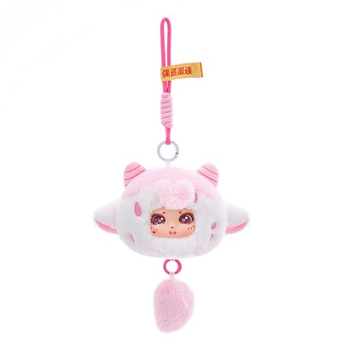 HGWOPGASD Nommi Loveliness Never Ends Kawaii Plüsch Hängeornamente Nommi Plüschfiguren Sammlerspielzeug Heimdekoration A06 von HGWOPGASD
