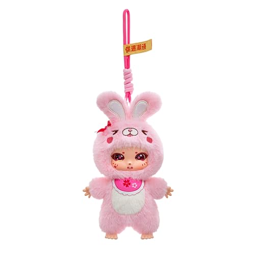 HGWOPGASD Nommi Loveliness Never Ends Kawaii Plüsch Hängeornamente Nommi Plüschfiguren Sammlerspielzeug Heimdekoration A11 von HGWOPGASD