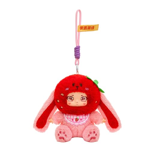HGWOPGASD Nommi Loveliness Never Ends Kawaii Plüsch Hängeornamente Nommi Plüschfiguren Sammlerspielzeug Heimdekoration A28 von HGWOPGASD