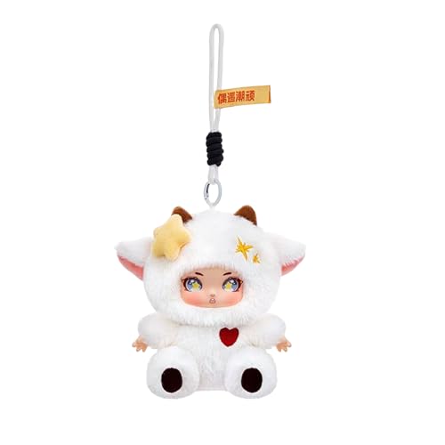 HGWOPGASD Nommi Loveliness Never Ends Kawaii Plüsch Hängeornamente Nommi Plüschfiguren Sammlerspielzeug Heimdekoration A38 von HGWOPGASD
