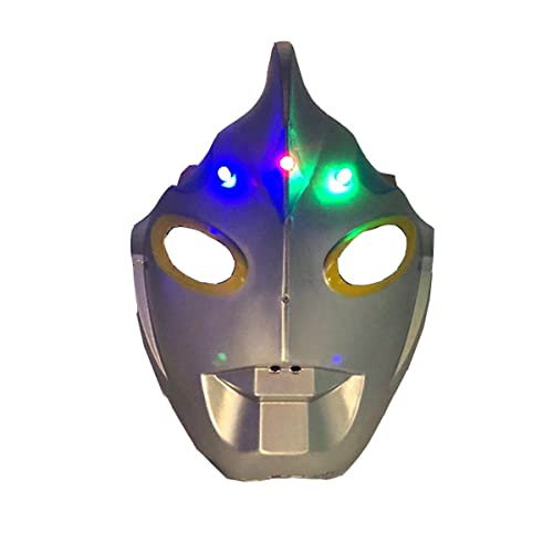 HGXLOWUA Altmans Maske Kunststoff Leuchtende Maske Kinder Cosplay Kostüm Requisiten für Halloween Party Gold HGXLOWUA Altmans Maske Kunststoff Leuchtende Maske Kinder Cosplay Kostüm Requisiten für Halloween Party Gold von HGXLOWUA