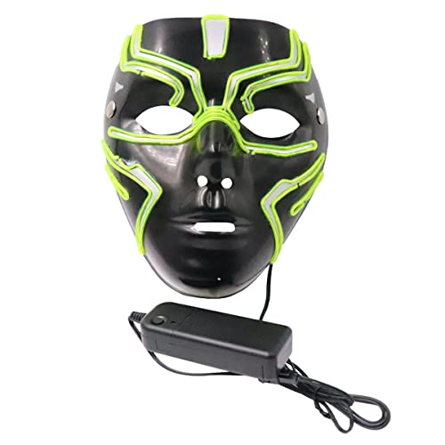 HGXLOWUA Blacks Panthers Maske Vollgesichtsmaske Cosplay Kostüm Requisiten für Halloween Party HGXLOWUA Blacks Panthers Maske Vollgesichtsmaske Cosplay Kostüm Requisiten für Halloween Party von HGXLOWUA