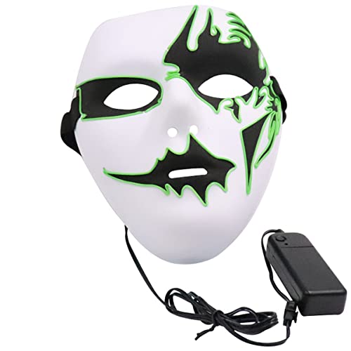 HGXLOWUA D-War Maske Leuchtende Vollgesichtsmaske Cosplay Kostüm Requisiten für Halloween Party HGXLOWUA D-War Maske Leuchtende Vollgesichtsmaske Cosplay Kostüm Requisiten für Halloween Party von HGXLOWUA