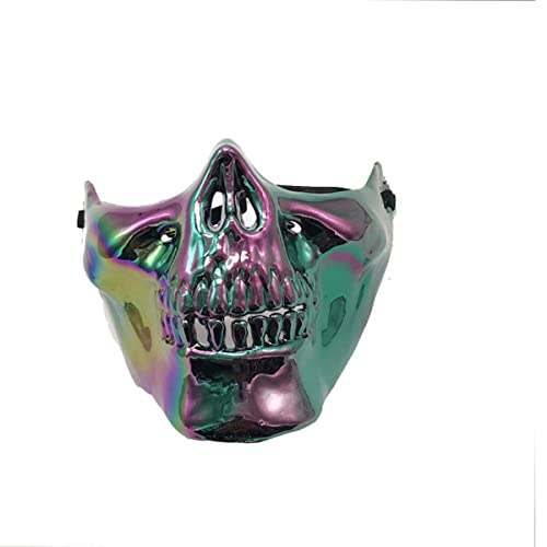 HGXLOWUA Fight Party Maske Kunststoff Halbgesichtsmaske Cosplay Kostüm Requisiten für Halloween HGXLOWUA Fight Party Maske Kunststoff Halbgesichtsmaske Cosplay Kostüm Requisiten für Halloween von HGXLOWUA