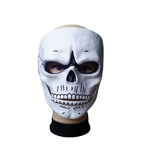 HGXLOWUA Ghost Party Maske Harz Vollgesichtsmaske Cosplay Kostüm Requisiten für Halloween HGXLOWUA Ghost Party Maske Harz Vollgesichtsmaske Cosplay Kostüm Requisiten für Halloween von HGXLOWUA