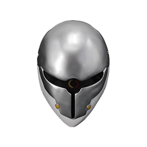 HGXLOWUA Graue Fuchsmaske Vollgesichtsmaske Harz Maske Cosplay Kostüm Requisiten für Halloween Party HGXLOWUA Graue Fuchsmaske Vollgesichtsmaske Harz Maske Cosplay Kostüm Requisiten für Halloween Party von HGXLOWUA