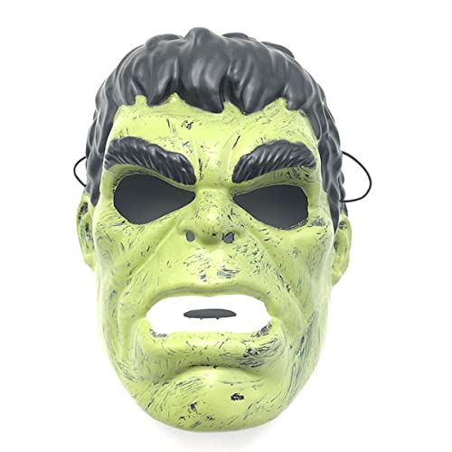 HGXLOWUA Green Hulks Maske Anime Vollgesichtsmaske Kinder Cosplay Kostüm Requisiten für Halloween Party HGXLOWUA Green Hulks Maske Anime Vollgesichtsmaske Kinder Cosplay Kostüm Requisiten für Halloween Party von HGXLOWUA