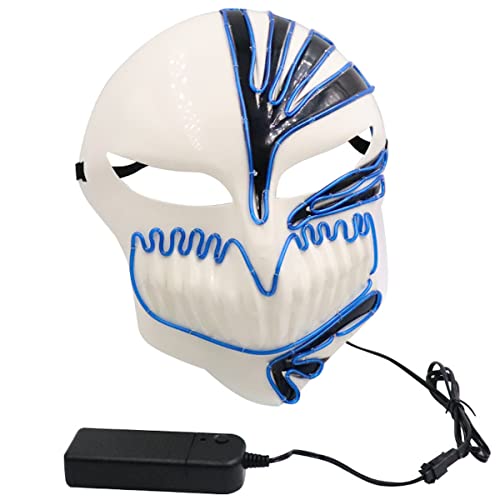 HGXLOWUA Ichigo Bleachss Maske Anime Geist Vollgesichtsmaske Cosplay Kostüm Requisiten für Halloween Party HGXLOWUA Ichigo Bleachss Maske Anime Geist Vollgesichtsmaske Cosplay Kostüm Requisiten für Halloween Party von HGXLOWUA