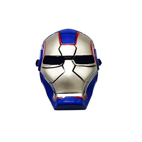 HGXLOWUA Maske Kunststoff Vollgesichtsmaske Kinder Cosplay Kostüm Requisiten für Halloween Party von HGXLOWUA