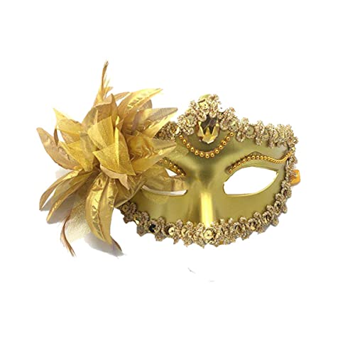 HGXLOWUA Party Prinzessin Maske Kunststoff Halbgesichtsmaske Cosplay Kostüm Requisiten für Halloween Party HGXLOWUA Party Prinzessin Maske Kunststoff Halbgesichtsmaske Cosplay Kostüm Requisiten für Halloween Party von HGXLOWUA