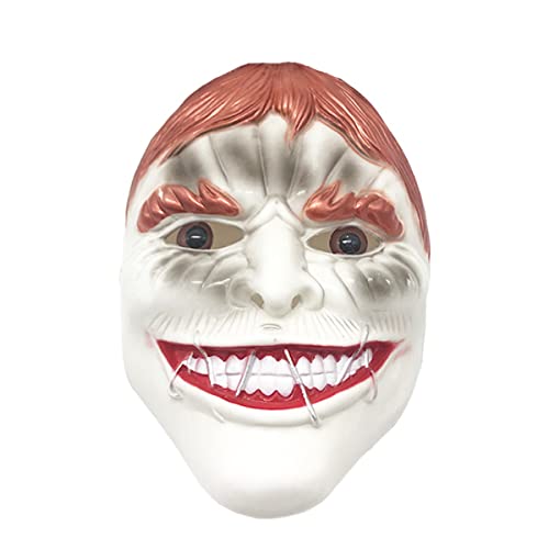 HGXLOWUA Paydays 2 Maske Gruselige Vollgesichtsmaske Kunststoff Cosplay Kostüm Requisiten für Halloween Party HGXLOWUA Paydays 2 Maske Gruselige Vollgesichtsmaske Kunststoff Cosplay Kostüm Requisiten für Halloween Party von HGXLOWUA