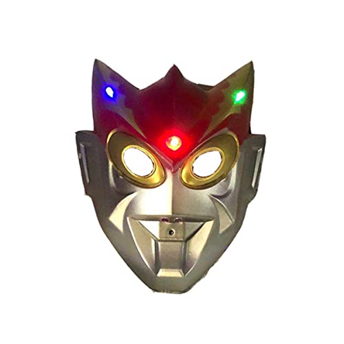 HGXLOWUA Russells Altmans Maske Kunststoff leuchtende Maske Kinder Cosplay Kostüm Requisiten für Halloween Party Gold HGXLOWUA Russells Altmans Maske Kunststoff leuchtende Maske Kinder Cosplay Kostüm Requisiten für Halloween Party Gold von HGXLOWUA