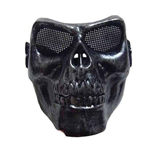 HGXLOWUA Skelett-Krieger-Maske Kunststoff Gruselmaske Cosplay Kostüm Requisiten für Halloween Party HGXLOWUA Skelett-Krieger-Maske Kunststoff Gruselmaske Cosplay Kostüm Requisiten für Halloween Party von HGXLOWUA
